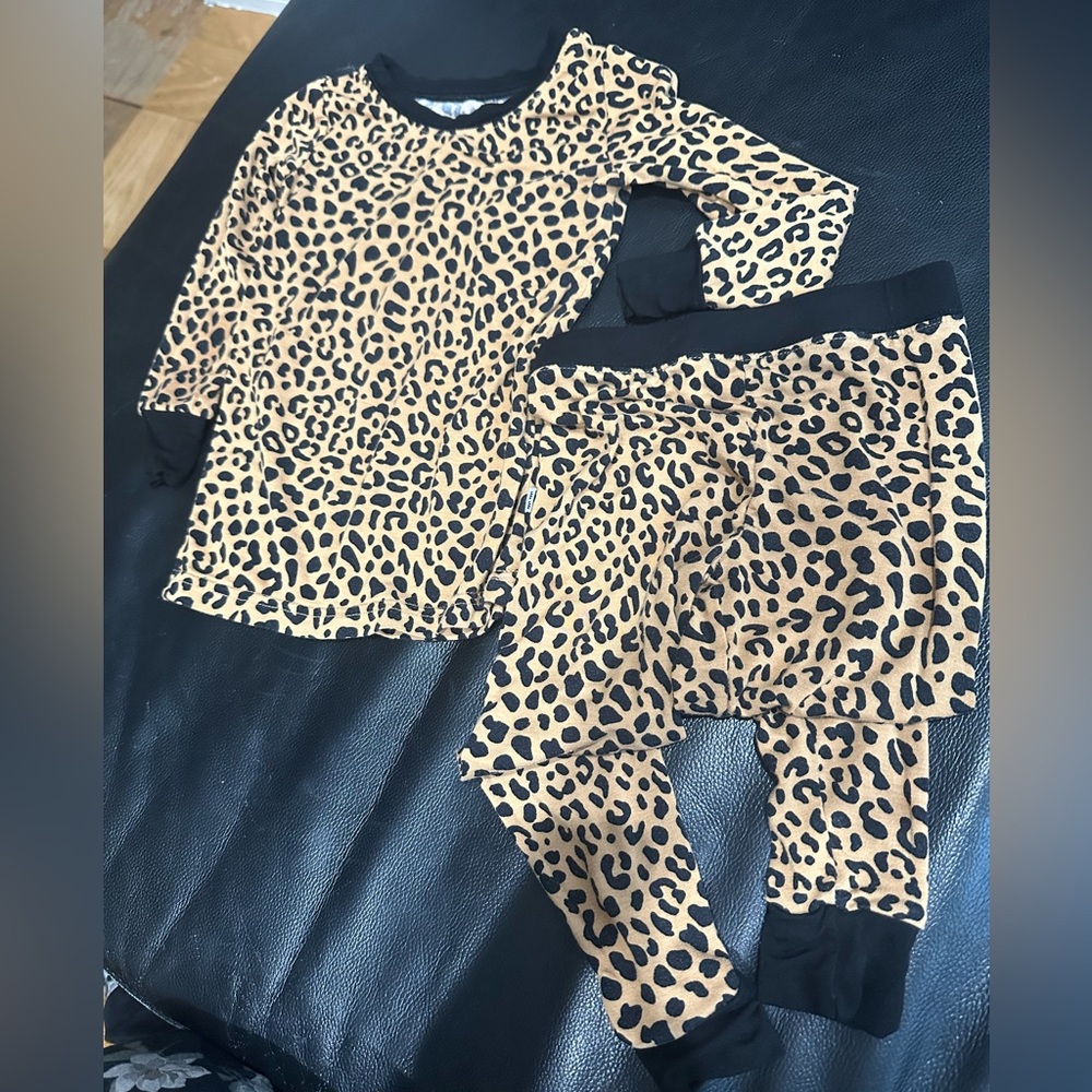 Leopard Print Lounge Set